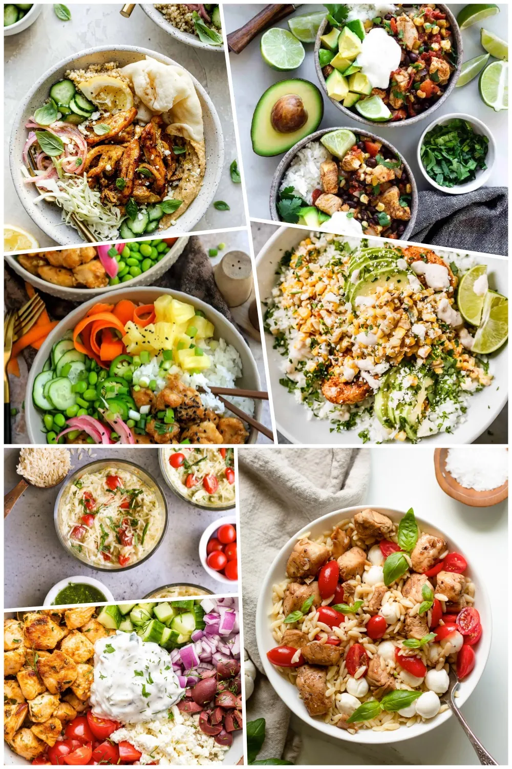 Customizable Chicken Rice Bowls: Simple Recipes, Endless Flavor